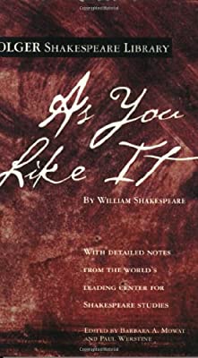 As You Like It (Folger Shakespeare Library) by Shakespeare, William | Paperback |  Subject: Classic Fiction | Item Code:R1|I6|3804