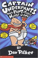 Captain Underpants Three Pant-tastic Novels in One by Pilkey, Dav | Paperback |  Subject: Comics & Graphic Novels | Item Code:R1|G2|2955