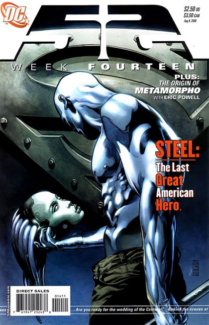 52 52 - Sand and Rust / The Origin of Metamorpho the Element Man |  Issue#14A | Year:2006 | Series:  | Pub: DC Comics