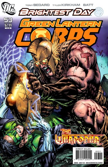 Green Lantern Corps, Vol. 1 Brightest Day - The Weaponer, Part One |  Issue#53A | Year:2010 | Series: Green Lantern |