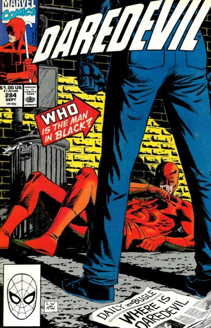 Daredevil, Vol. 1 The Outsider |  Issue#284A | Year:1990 | Series: Daredevil | Pub: Marvel Comics |