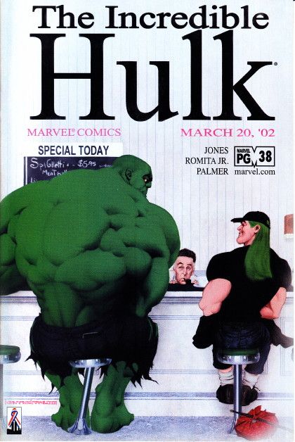 The Incredible Hulk, Vol. 2 Last Chance Cafe |  Issue#38A | Year:2002 | Series: Hulk | Pub: Marvel Comics