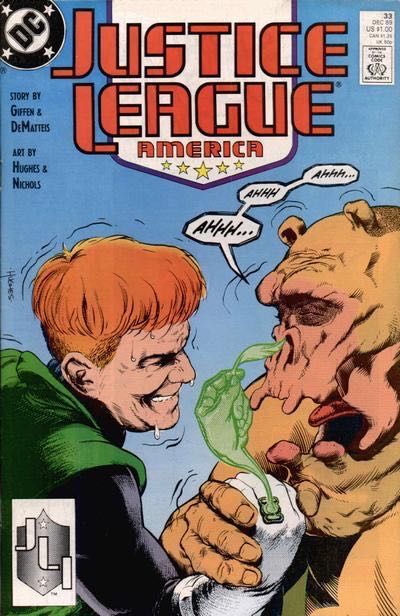 Justice League / International / America Nitwits, Knuckleheads and Poozers! |  Issue#33A | Year:1989 | Series: Justice League | Pub: DC Comics