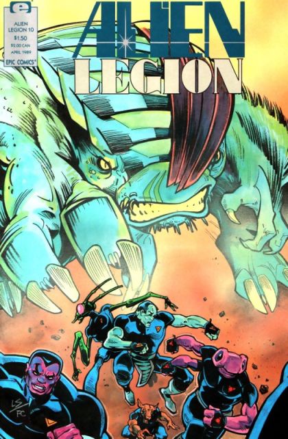 Alien Legion, Vol. 2 Biology Lesson |  Issue#10 | Year:1989 | Series:  | Pub: Marvel Comics |