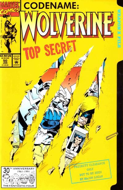 Wolverine, Vol. 2 Dreams Of Gore, Phase Three |  Issue#50A | Year:1991 | Series: Wolverine | Pub: Marvel Comics