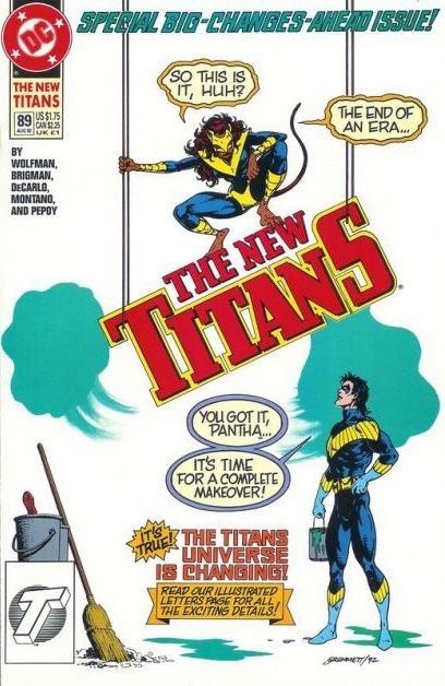 The New Titans With Every Little Step We Take |  Issue#89 | Year:1992 | Series: Teen Titans |