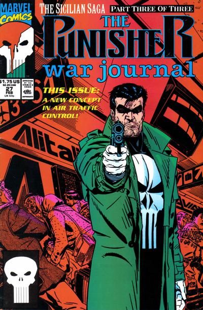 Punisher War Journal, Vol. 1 The Sicilian Saga, Saracen with the Clock |  Issue#27A | Year:1991 | Series: Punisher | Pub: Marvel Comics