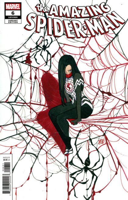The Amazing Spider-Man, Vol. 6  |  Issue#6C | Year:2022 | Series: Spider-Man | Pub: Marvel Comics | Peach Momoko Variant
