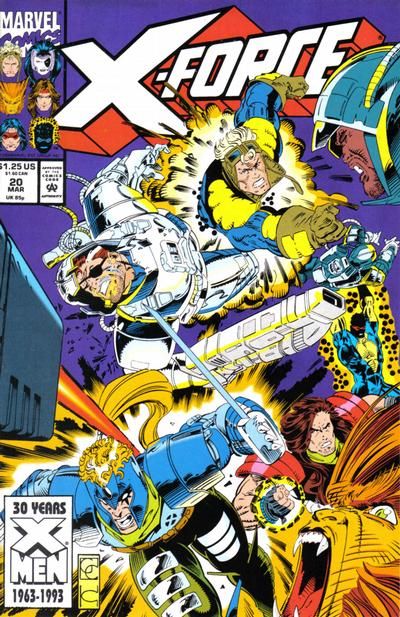X-Force, Vol. 1 Assault on Graymalkin |  Issue#20A | Year:1993 | Series: X-Force | Pub: Marvel Comics |