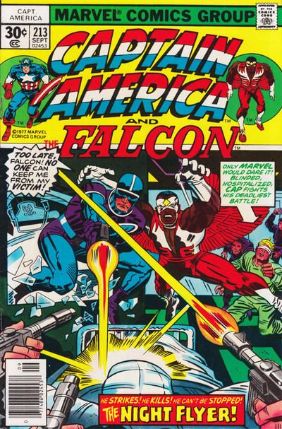 Captain America, Vol. 1 The Night Flyer! |  Issue#213B | Year:1977 | Series: Captain America | Pub: Marvel Comics