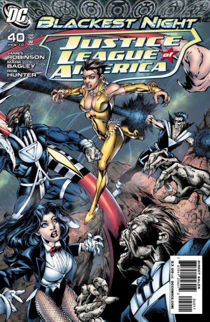 Justice League of America Blackest Night - Reunion, Part Two |  Issue#40 | Year:2009 | Series: Justice League | Pub: DC Comics