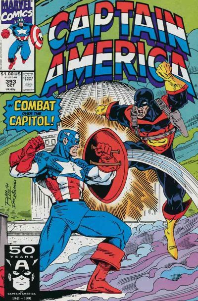 Captain America, Vol. 1 Skullbound |  Issue#393A | Year:1991 | Series: Captain America | Pub: Marvel Comics |