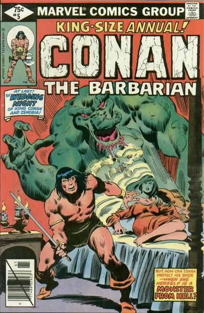 Conan the Barbarian Annual Bride Of The Conquerer |  Issue#5A | Year:1979 | Series: Conan | Pub: Marvel Comics