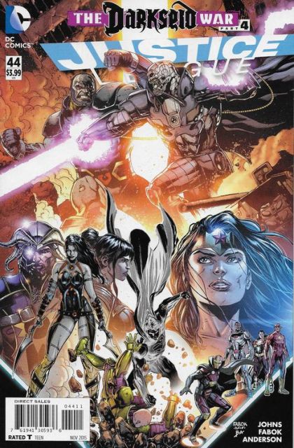 Justice League, Vol. 1 Darkseid War, Chapter Four: The Death of Darkseid |  Issue#44A | Year:2015 | Series: Justice League | Pub: DC Comics