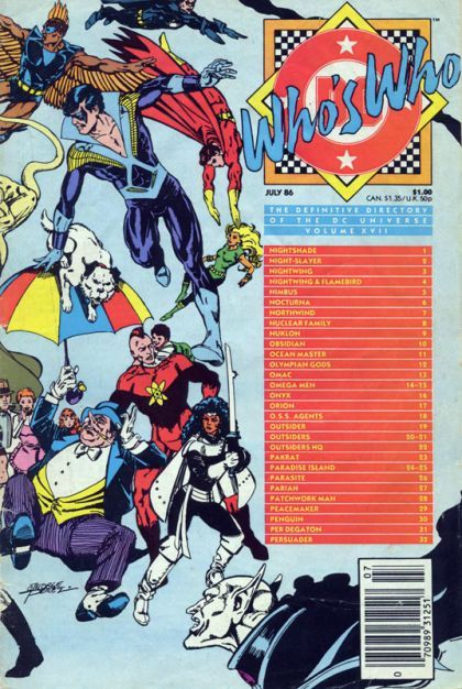 Who's Who: The Definitive Directory of the DC Universe Nightshade to Persuader |  Issue#17B | Year:1986 | Series: Who's Who? | Pub: DC Comics