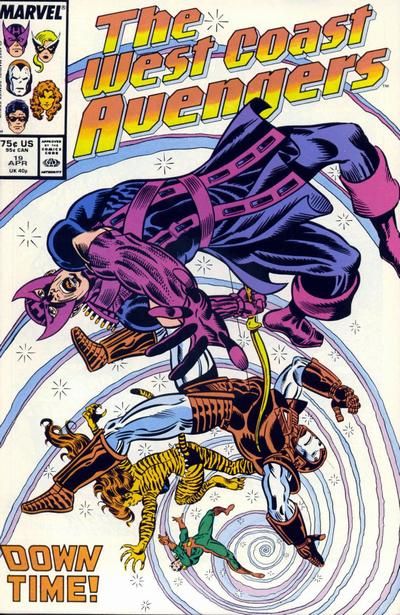 The West Coast Avengers, Vol. 2 Lost In Space-Time, Part 3: The Times of Their Lives |  Issue#19A | Year:1987 | Series:  |