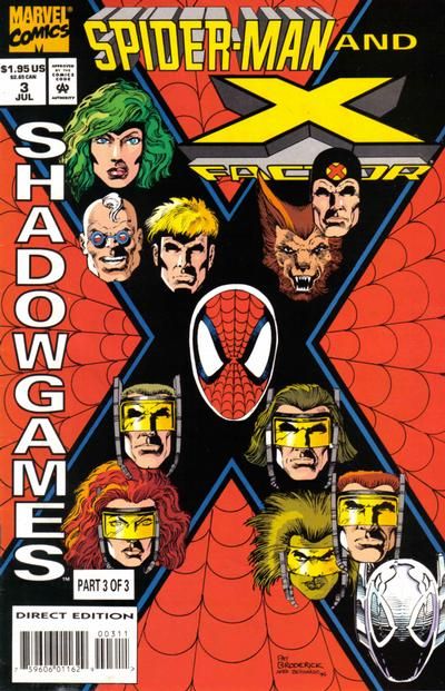 Spider-Man and X-Factor Shadowgames, Conclusion:  Shadowfall |  Issue#3A | Year:1994 | Series:  | Pub: Marvel Comics