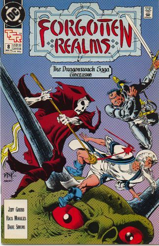 Forgotten Realms (DC Comics and TSR, Inc.) Dragonreach Saga, Part 4: Dragons (and other Beasts) |  Issue#8 | Year:1990 | Series: Forgotten Realms | and TSR, Inc.