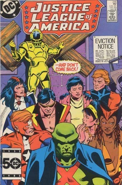 Justice League of America, Vol. 1 Be It Ever So Humble... |  Issue#246A | Year:1986 | Series: Justice League | Pub: DC Comics