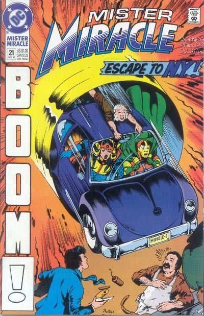 Mister Miracle, Vol. 2 Movin' Day |  Issue#21A | Year:1990 | Series: Mister Miracle |