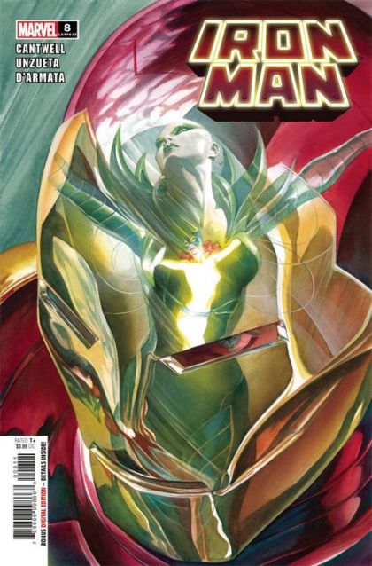 Iron Man, Vol. 6 Books Of Korvac II - Overclock, America's #1 Teenager |  Issue#8A | Year:2021 | Series:  | Pub: Marvel Comics | Regular Alex Ross Cover