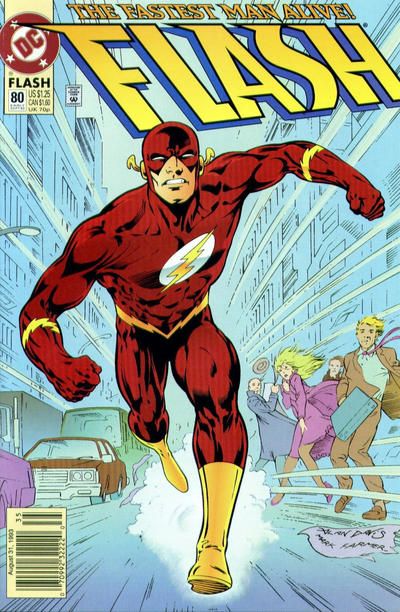 Flash, Vol. 2 Back On Track, Chapter 1: Opposites Attract |  Issue#80B | Year:1993 | Series: Flash | Pub: DC Comics