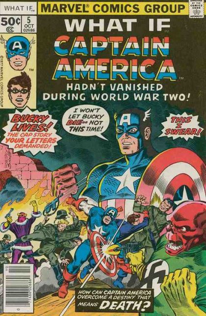 What If, Vol. 1 What If Captain America and Bucky Had Both Survived WWII? |  Issue#5 | Year:1977 | Series: What If? | Pub: Marvel Comics