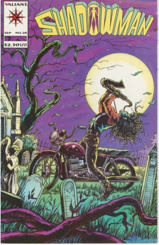 Shadowman, Vol. 1 Something Coming |  Issue#28 | Year:1994 | Series:  | Pub: Valiant Entertainment