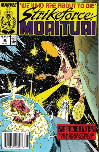 Strikeforce: Morituri Living in the Shadow |  Issue#25 | Year:1989 | Series: Strikeforce: Morituri |