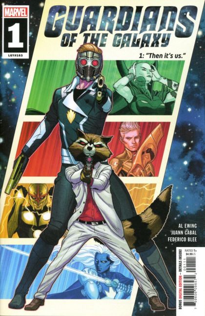 Guardians of the Galaxy, Vol. 6 Then It's Us |  Issue#1A | Year:2020 | Series: Guardians of the Galaxy | Pub: Marvel Comics | Regular Juann Cabal Cover