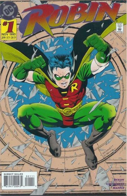 Robin, Vol. 2 Outcast |  Issue#1C | Year:1993 | Series: Robin | Pub: DC Comics |  Embossed Foil