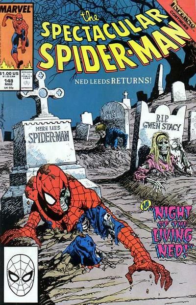 The Spectacular Spider-Man, Vol. 1 Inferno - Night Of The Living Ned! |  Issue#148A | Year:1988 | Series: Spider-Man | Pub: Marvel Comics |