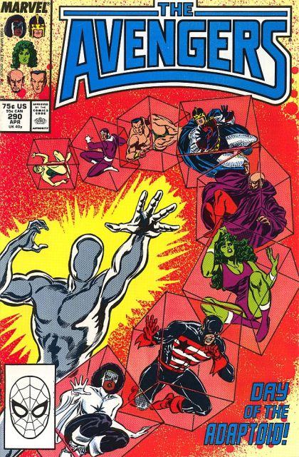 The Avengers The World According to the Adaptoid! |  Issue#290A | Year:1987 | Series: Avengers | Pub: Marvel Comics