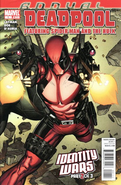 Deadpool, Vol. 3 Annual Identity Wars - Part 2 |  Issue#1 | Year:2011 | Series: Deadpool | Pub: Marvel Comics |