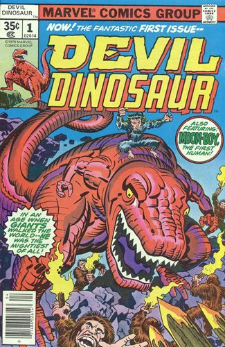Devil Dinosaur Devil Dinosaur And Moon Boy |  Issue#1 | Year:1978 | Series:  | Pub: Marvel Comics