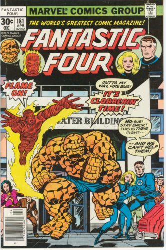 Fantastic Four, Vol. 1 Side By Side with...Annihilus?? |  Issue#181A | Year:1977 | Series: Fantastic Four | Pub: Marvel Comics
