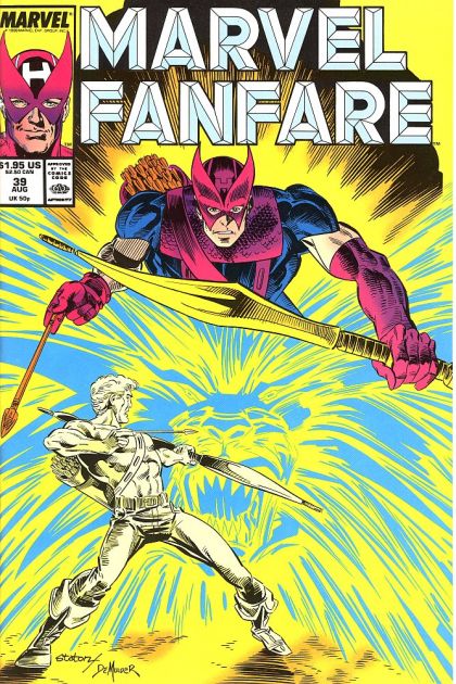 Marvel Fanfare The Cat's Tale / #*@%&! |  Issue#39 | Year:1988 | Series:  | Pub: Marvel Comics