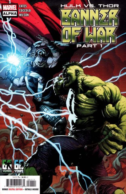 Hulk vs. Thor: Banner of War Alpha Part 1 |  Issue#1A | Year:2022 | Series:  | Pub: Marvel Comics | Regular Gary Frank Cover