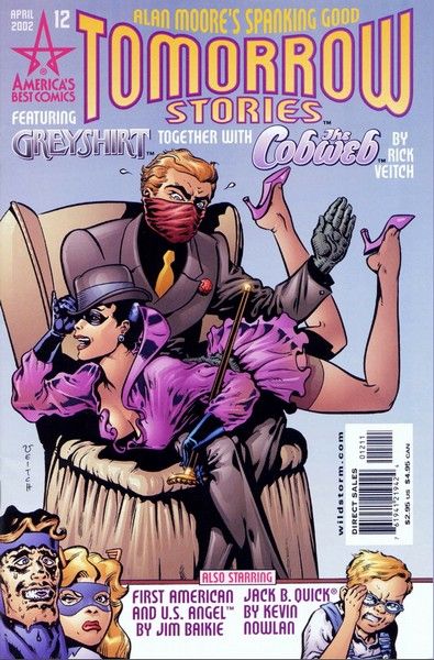 Tomorrow Stories Strands Of Desire; Shades Of Grey; The Facts Of Life!!; The Death/Marriage/Son Of The First American Of The Future |  Issue#12 | Year:2002 | Series: Tomorrow Stories | Pub: DC Comics