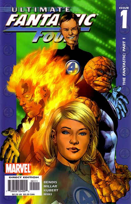Ultimate Fantastic Four The Fantastic, Part 1 |  Issue#1A | Year:2004 | Series: Fantastic Four | Pub: Marvel Comics |