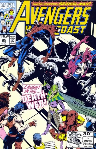 The West Coast Avengers, Vol. 2 Death Has Eight Legs |  Issue