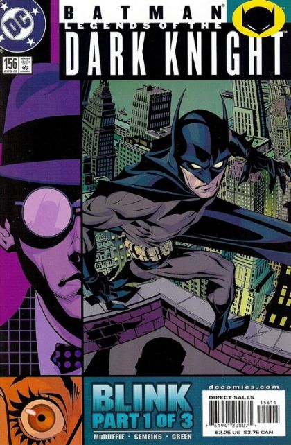 Batman: Legends of the Dark Knight Blink, Part 1 |  Issue#156A | Year:2002 | Series:  | Pub: DC Comics
