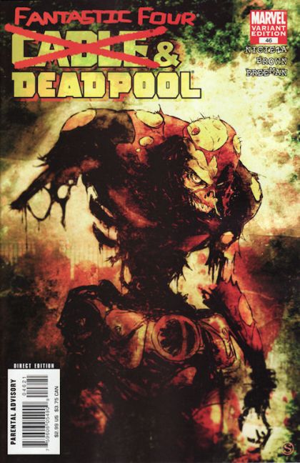 Cable & Deadpool Eight to Save the Universe! |  Issue#46B | Year:2007 | Series:  | Pub: Marvel Comics | Zombie Variant Cover