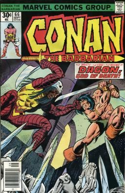 Conan the Barbarian, Vol. 1 Daggers and Death-Gods |  Issue#66A | Year:1976 | Series: Conan | Pub: Marvel Comics