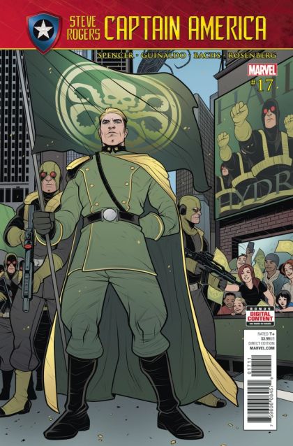 Captain America: Steve Rogers Secret Empire  |  Issue#17A | Year:2017 | Series:  | Pub: Marvel Comics |