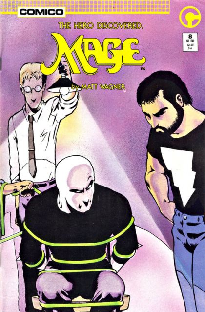 Mage: The Hero Discovered Against a Sea of Troubles |  Issue#8 | Year:1985 | Series: Mage | Pub: Comico