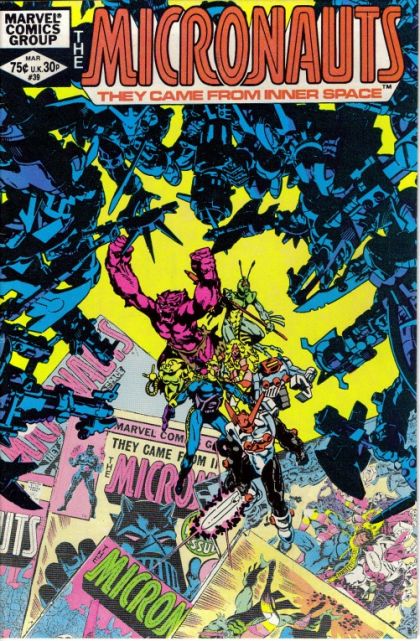 Micronauts, Vol. 1 Starting Over |  Issue#39 | Year:1982 | Series: Micronauts | Pub: Marvel Comics