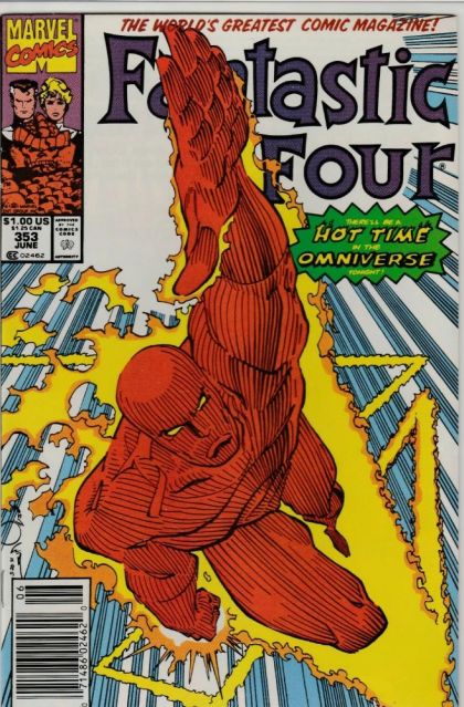 Fantastic Four, Vol. 1 So Little Time, So Much to Do! Or... If I Could Save Time in a Klein Bottle! |  Issue#353B | Year:1991 | Series: Fantastic Four | Pub: Marvel Comics | Newsstand Edition