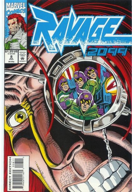 Ravage 2099 Sky Above, Death Below! |  Issue#8A | Year:1993 | Series: Ravage |
