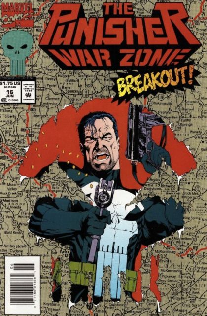 The Punisher: War Zone, Vol. 1 Psychoville USA, Part 5: Empty Nest |  Issue#16B | Year:1993 | Series: Punisher | Pub: Marvel Comics | Newsstand Edition